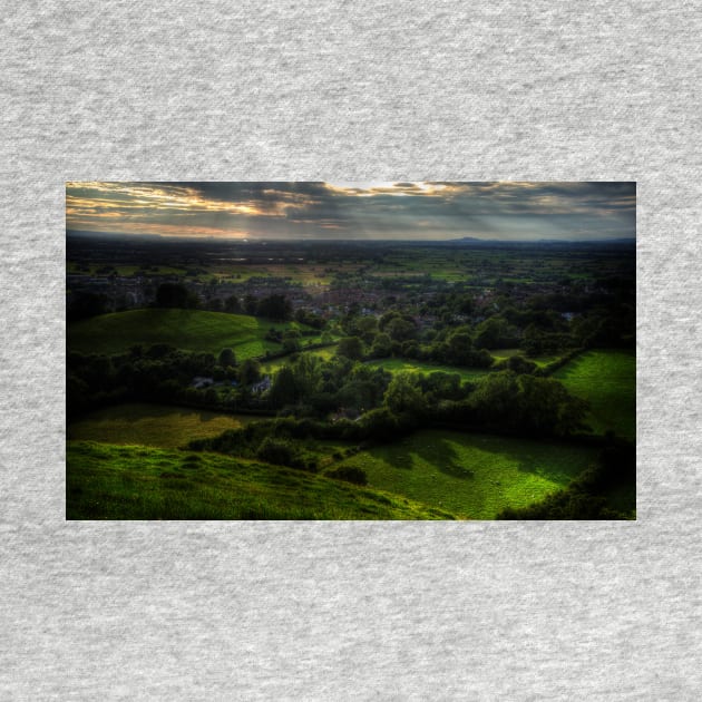 Sunset at Glastonbury Tor by Nigdaw